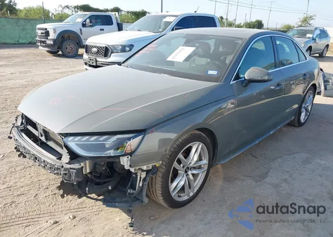 2023 Audi A4 Premium Plus 45 Tfsi S Line Quattro S Tronic z USA, uszkodzony, nr VIN WAUEAAF4XPN002156